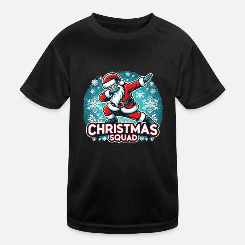 Escouade de Noël T-shirt sport Enfant