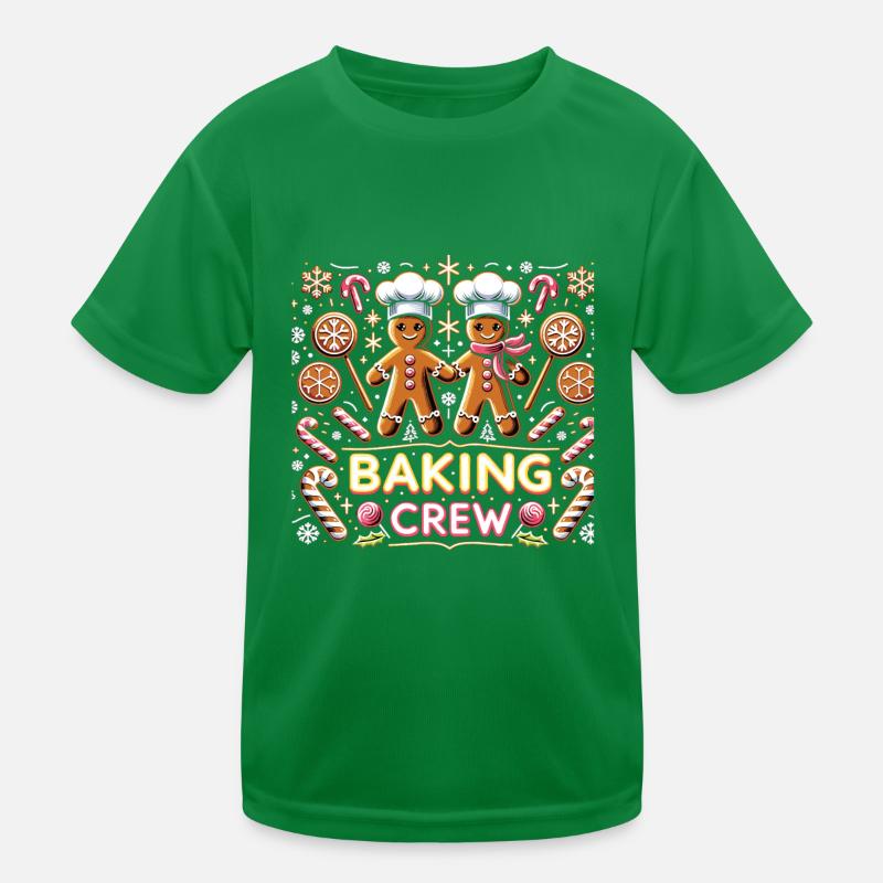 Baking Crew Kinder Funktions-T-Shirt