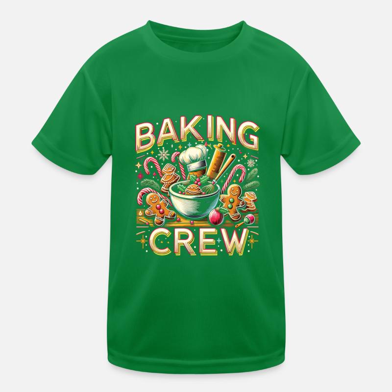Baking Crew Kinder Funktions-T-Shirt