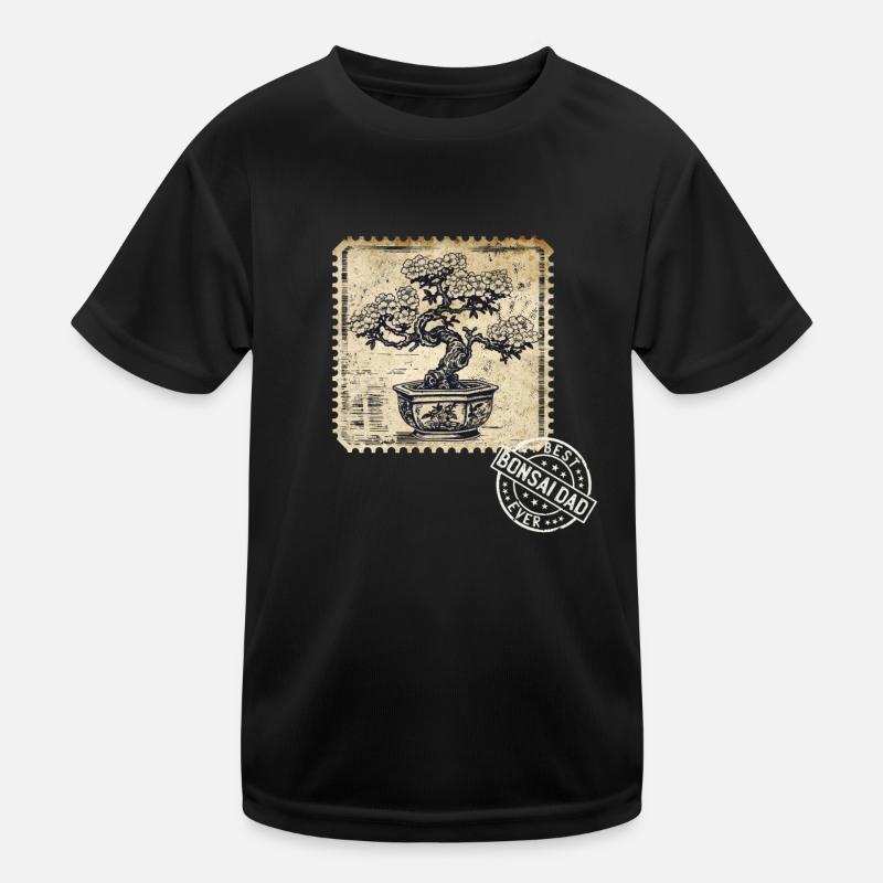Bonsai Dad Bonsai Tree Bonsai Plants Kids Functional T-Shirt