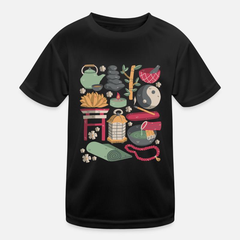 Méditation Zen T-shirt sport Enfant