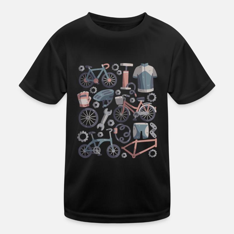 Fahrrad Kinder Funktions-T-Shirt