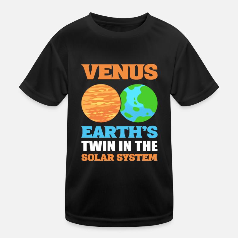 Planète Vénus, jumelle de la Terre dans le système solaire T-shirt sport Enfant