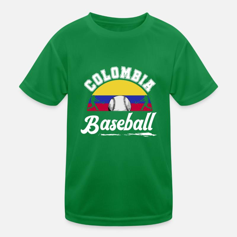 Championnat de baseball des joueurs de Colombie T-shirt sport Enfant
