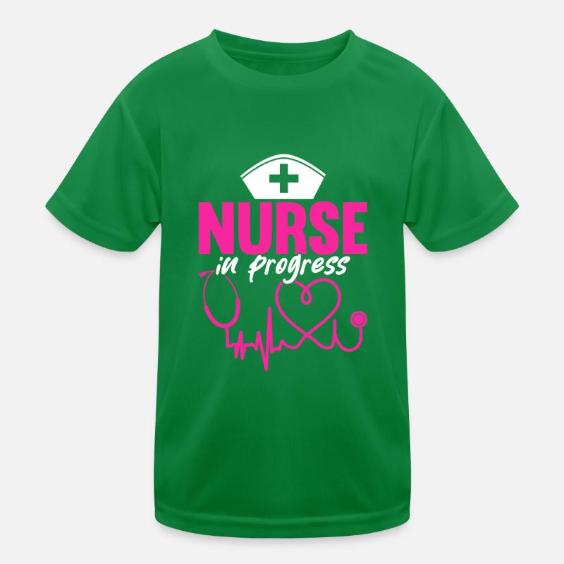 Infirmière en cours - Citations drôles d’infirmière T-shirt sport Enfant