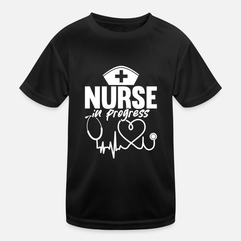 Funny Nurse Nursing - Nurse In Progress Kids Functional T-Shirt