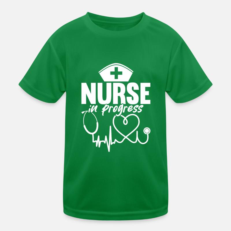 Funny Nurse Nursing - Nurse In Progress Kinder Funktions-T-Shirt
