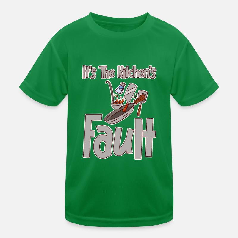 It's The Kitchen's Fault 2 Kids Functional T-Shirt