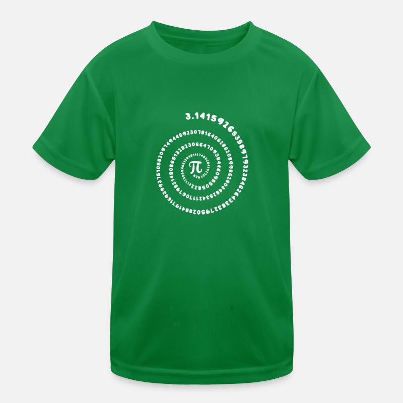 Pi Jour Spirale Science Math Drôle Math T-shirt sport Enfant