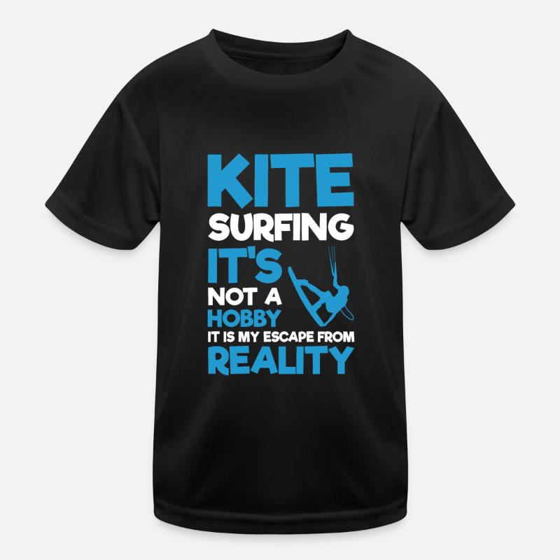 Kiteboarding Kitesurfer Kitesurfing Kiteboarder Kids Functional T-Shirt
