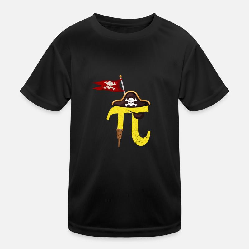 Pi Day Pirate Math Geek Math Numéro Nerd T-shirt sport Enfant