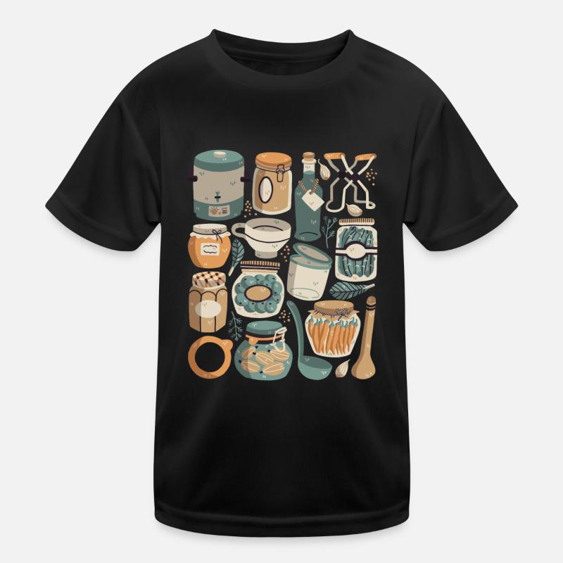 Mise en conserve, mise en conserve, fermentation T-shirt sport Enfant