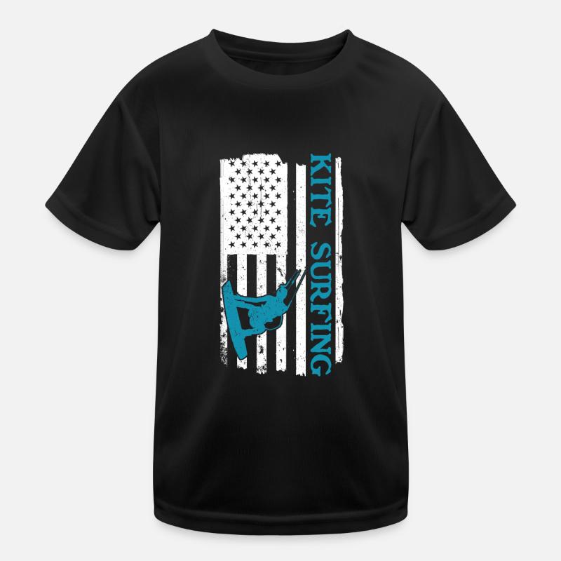Kiteboarding Kitesurfer Kitesurfing Kiteboarder Kids Functional T-Shirt