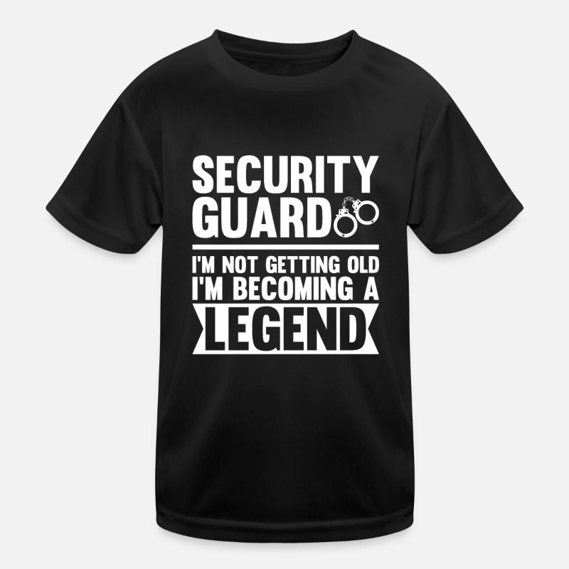 Security Clothing Security Accessories Kids Functional T-Shirt