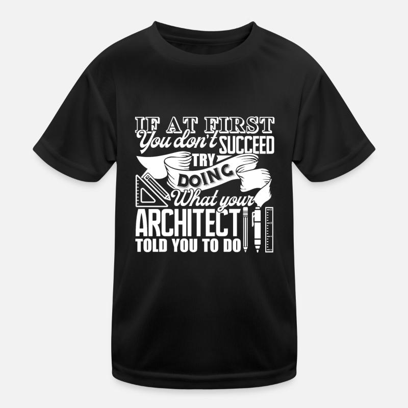 Architect Proud Architect Kids Functional T-Shirt