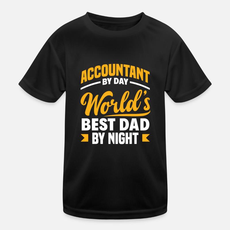 Drôle de cadeau comptable de conseiller fiscal T-shirt sport Enfant