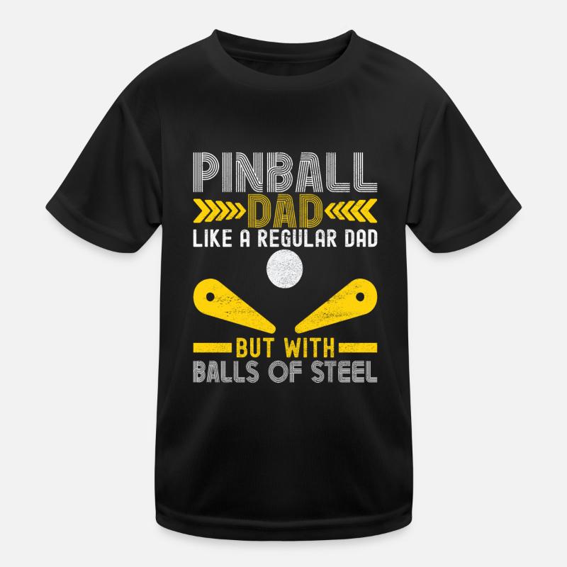 Pinball Flipper T-shirt sport Enfant