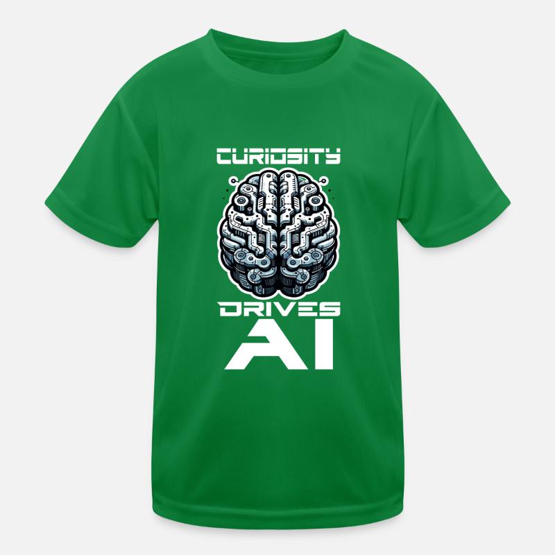 Artificial intelligence, machine learning, data Kids Functional T-Shirt