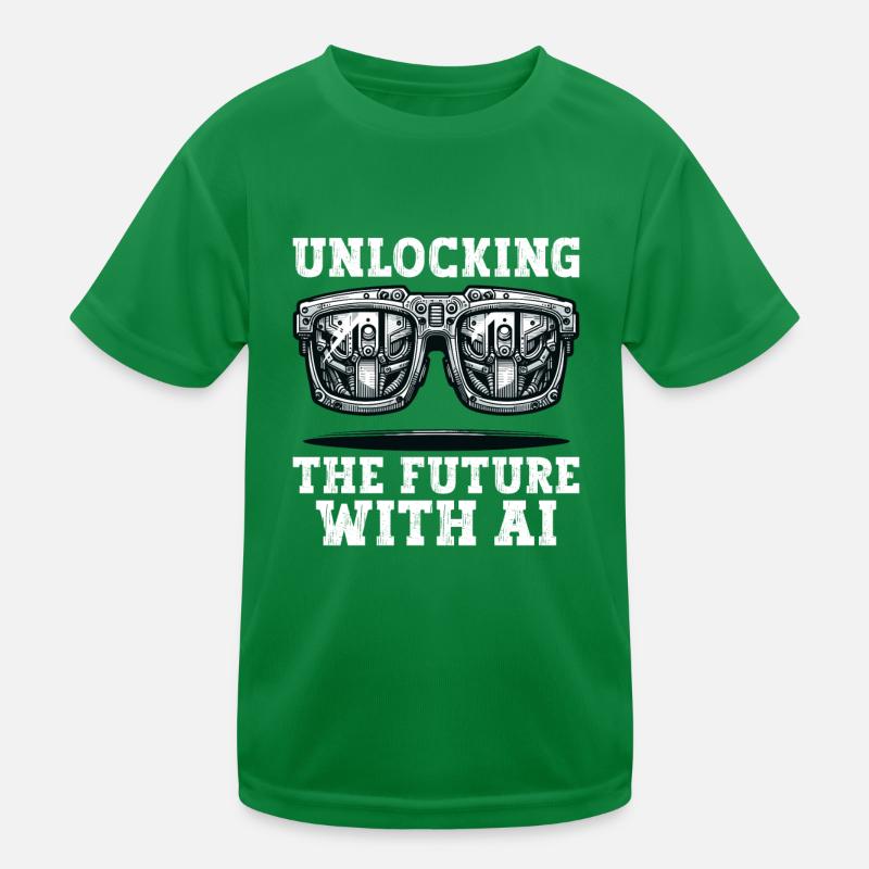 Künstliche Intelligenz, Maschinelles Lernen, Daten Kinder Funktions-T-Shirt