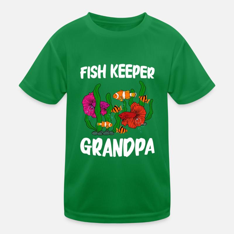 Aquaristics, Fish farming, Aquarists Kids Functional T-Shirt