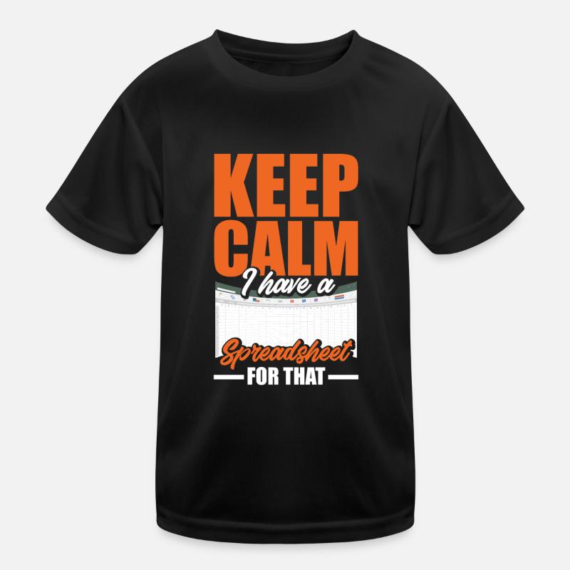 Drôle de cadeau comptable de conseiller fiscal T-shirt sport Enfant