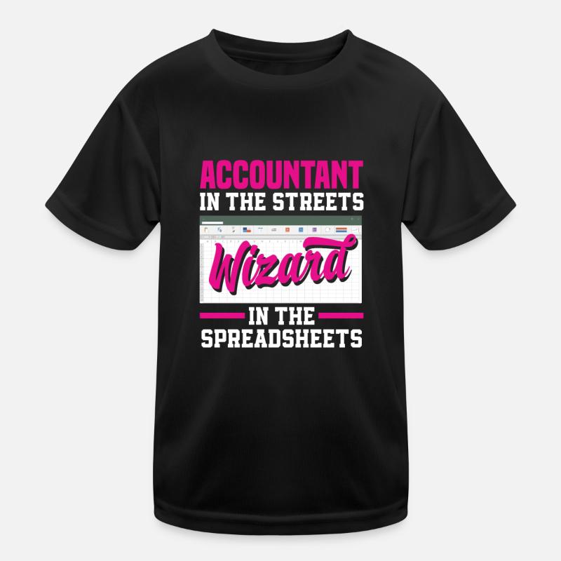 Drôle de cadeau comptable de conseiller fiscal T-shirt sport Enfant