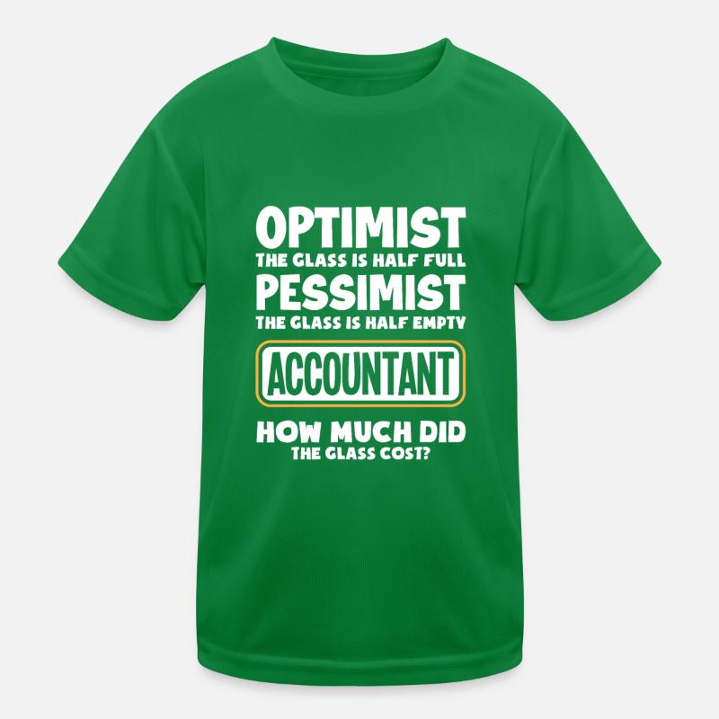 Drôle de cadeau comptable de conseiller fiscal T-shirt sport Enfant