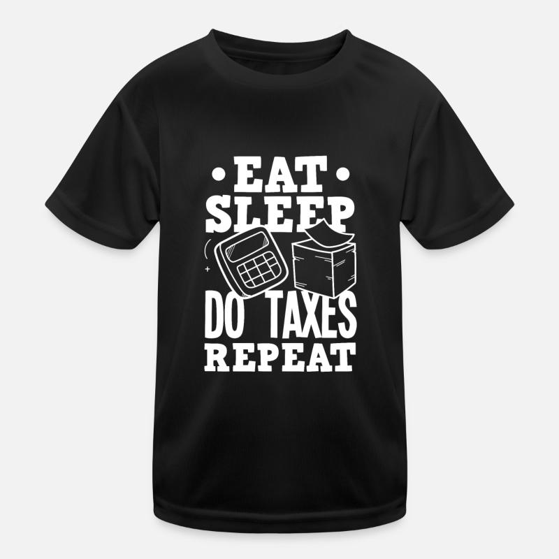 Cadeau drôle de comptable conseiller fiscal T-shirt sport Enfant