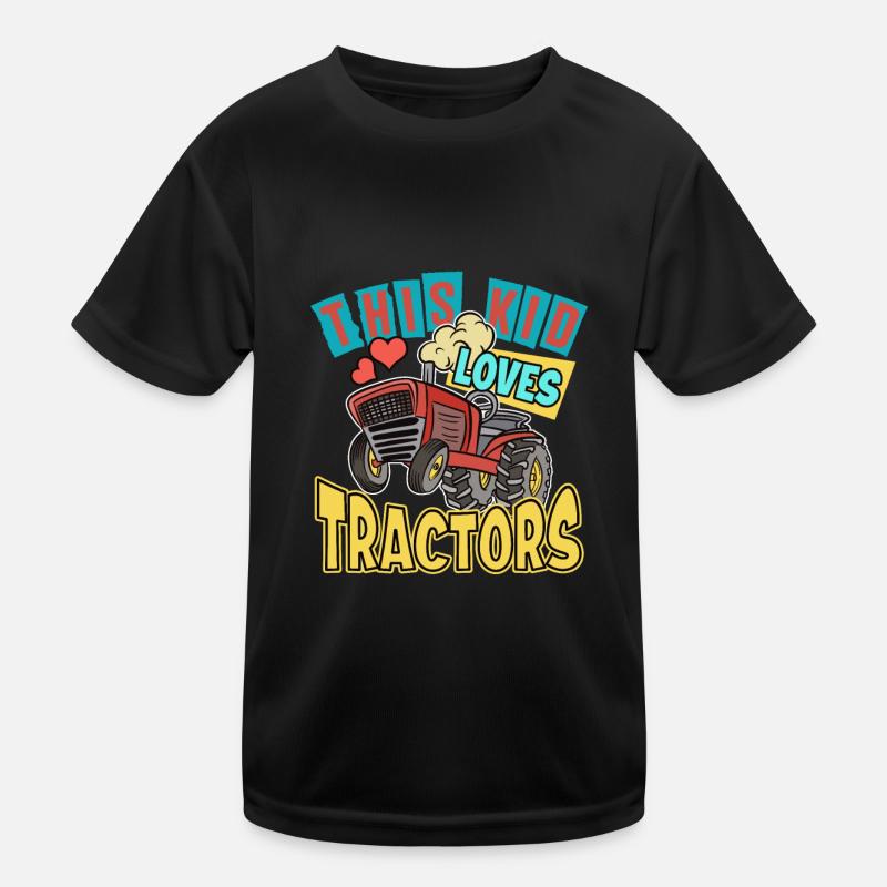 Tractor Lover Funny Tractor Gift T-shirt sport Enfant