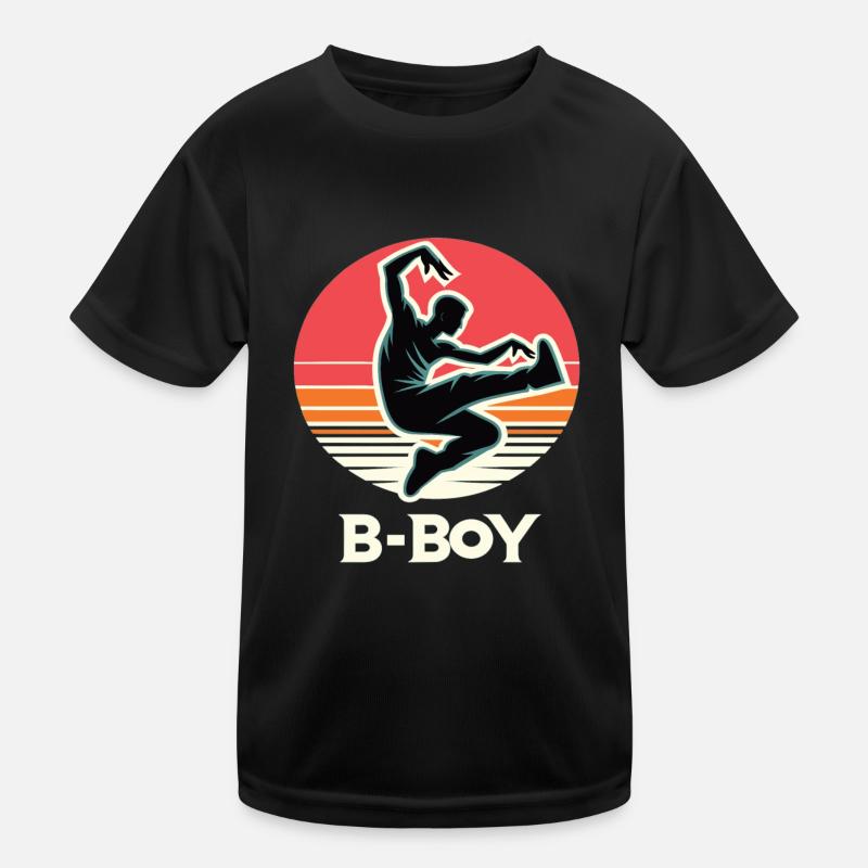 Breakdance Breakdancer Breakdance Kinder Kinder Funktions-T-Shirt