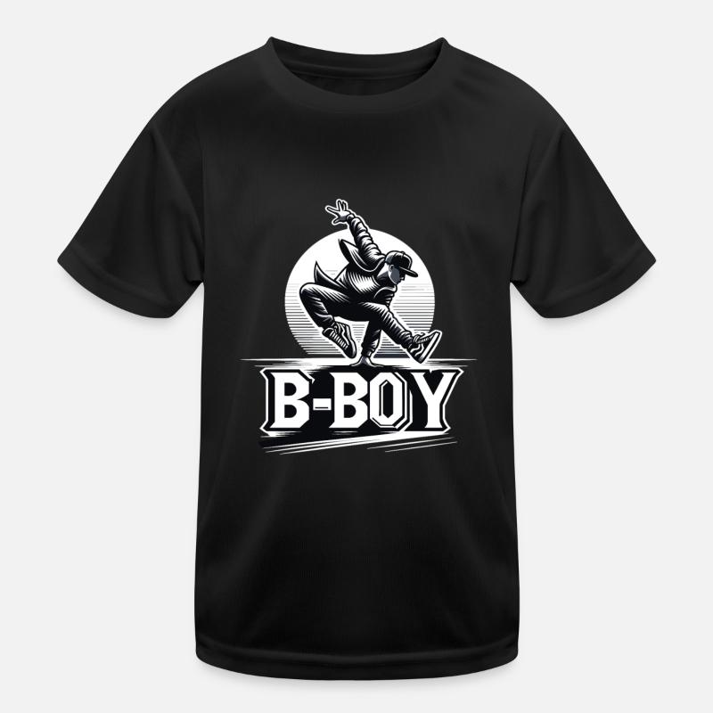 Breakdance Breakdancer Breakdance Kinder Kinder Funktions-T-Shirt