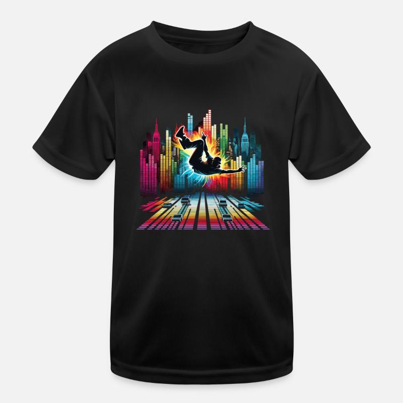 Breakdance Breakdancer Breakdance Kids Kids Functional T-Shirt