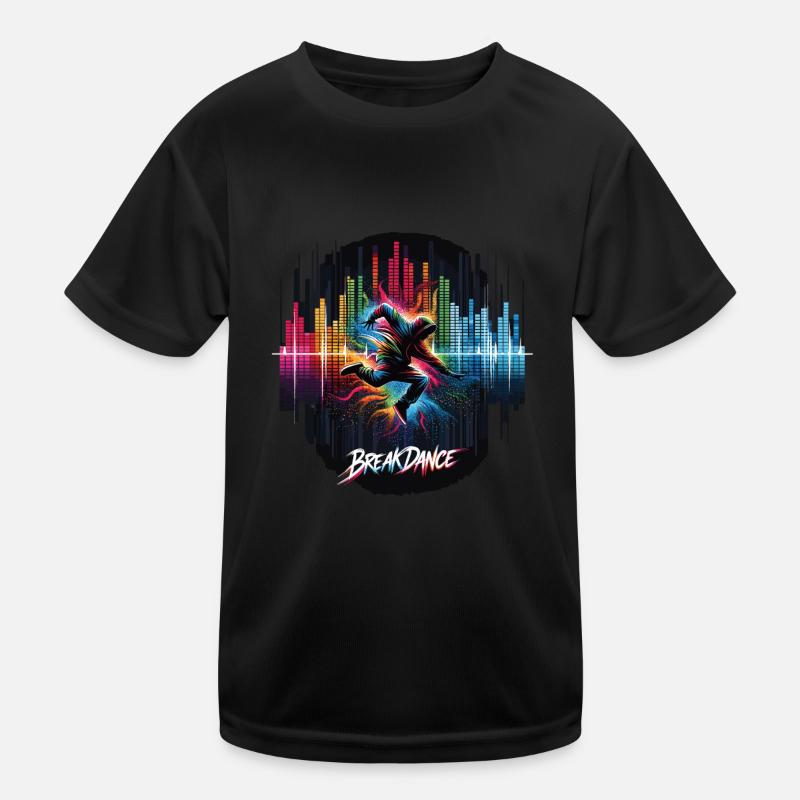 Breakdance Breakdancer Breakdance Enfants T-shirt sport Enfant