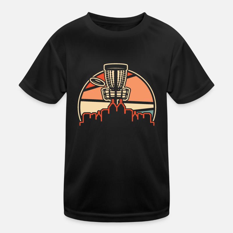 Frisbee Golf Disc Golf Kinder Funktions-T-Shirt