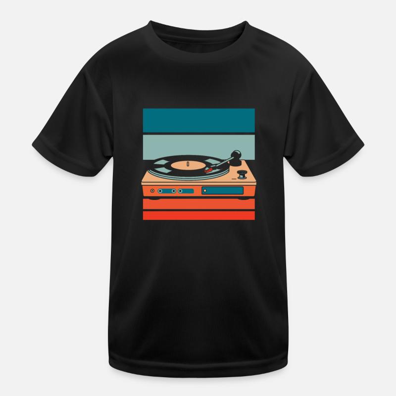 Collectionneur de disques vinyles T-shirt sport Enfant