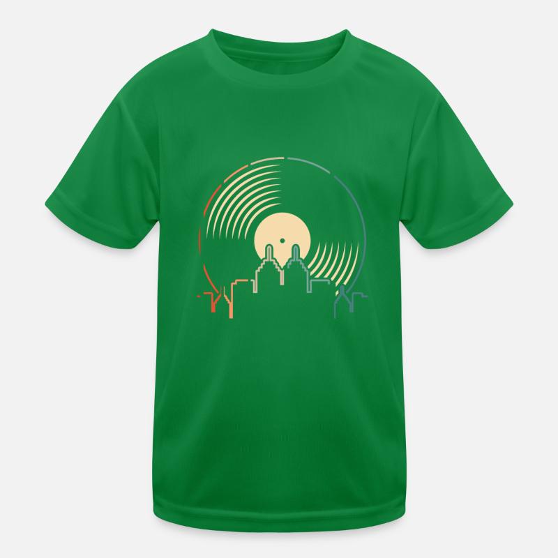 Collectionneur de disques vinyles T-shirt sport Enfant