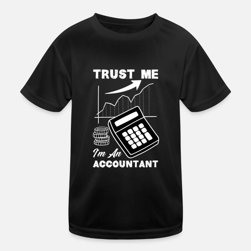Drôle de cadeau comptable de conseiller fiscal T-shirt sport Enfant