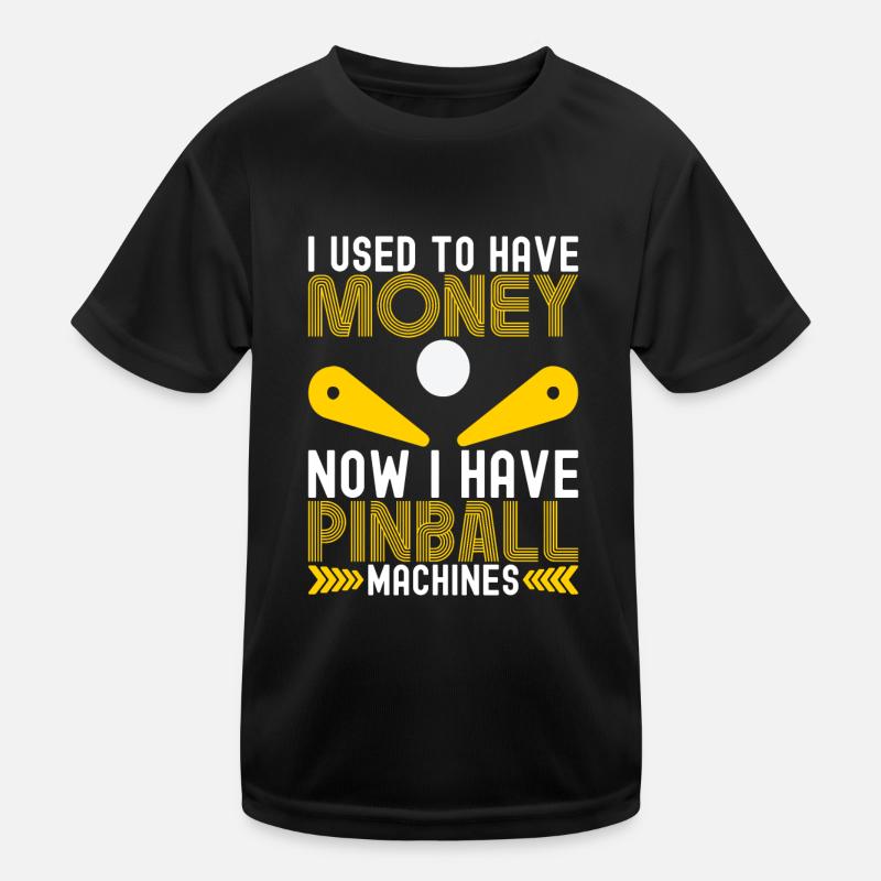 Pinball Flipper Kinder Funktions-T-Shirt