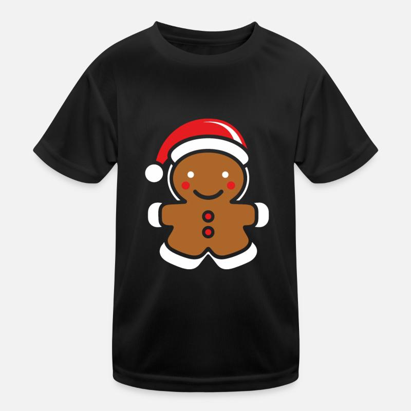 Lebkuchenmann Kinder Funktions-T-Shirt