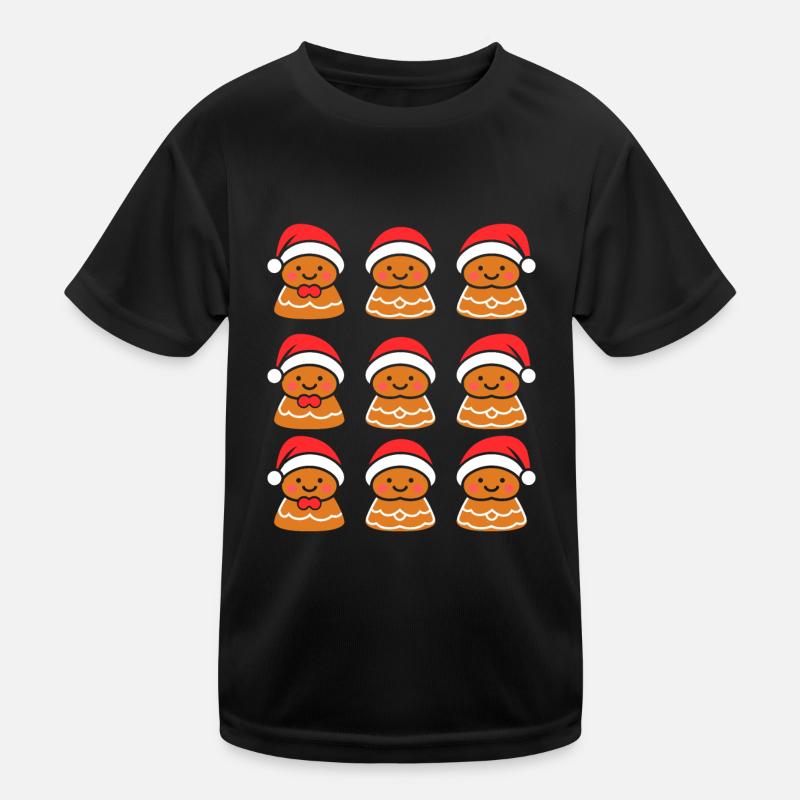 Lebkuchenmann Kinder Funktions-T-Shirt