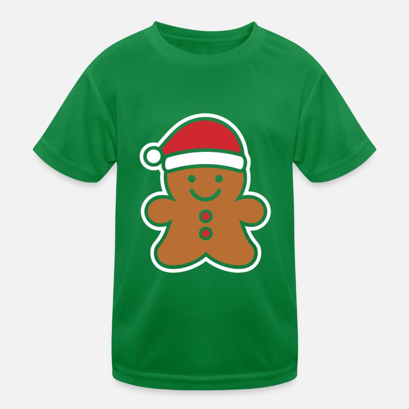 Lebkuchenmann Kinder Funktions-T-Shirt