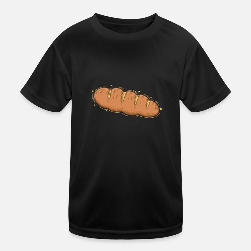 Brot ist leckere Backware Kinder Funktions-T-Shirt
