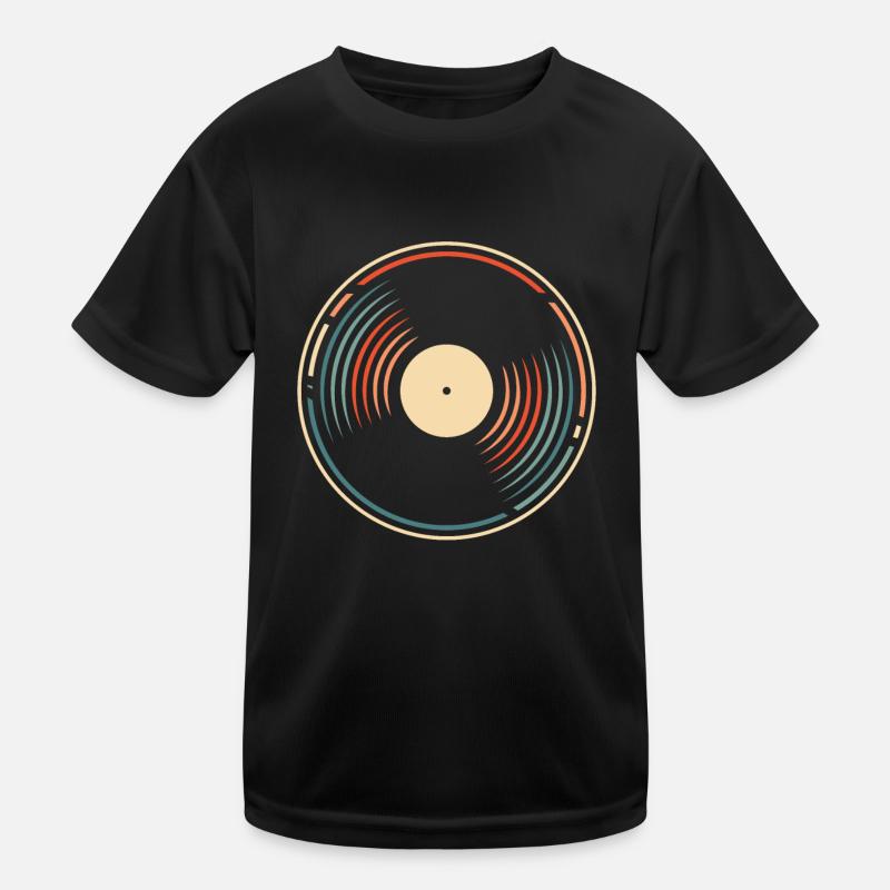 Collectionneur de disques vinyles T-shirt sport Enfant