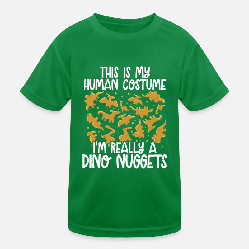 Ich Bin Wirklich Ein Dino nugget Kinder Funktions-T-Shirt