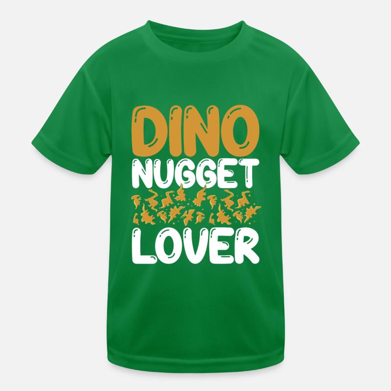 Dino nugget lover Kids Functional T-Shirt