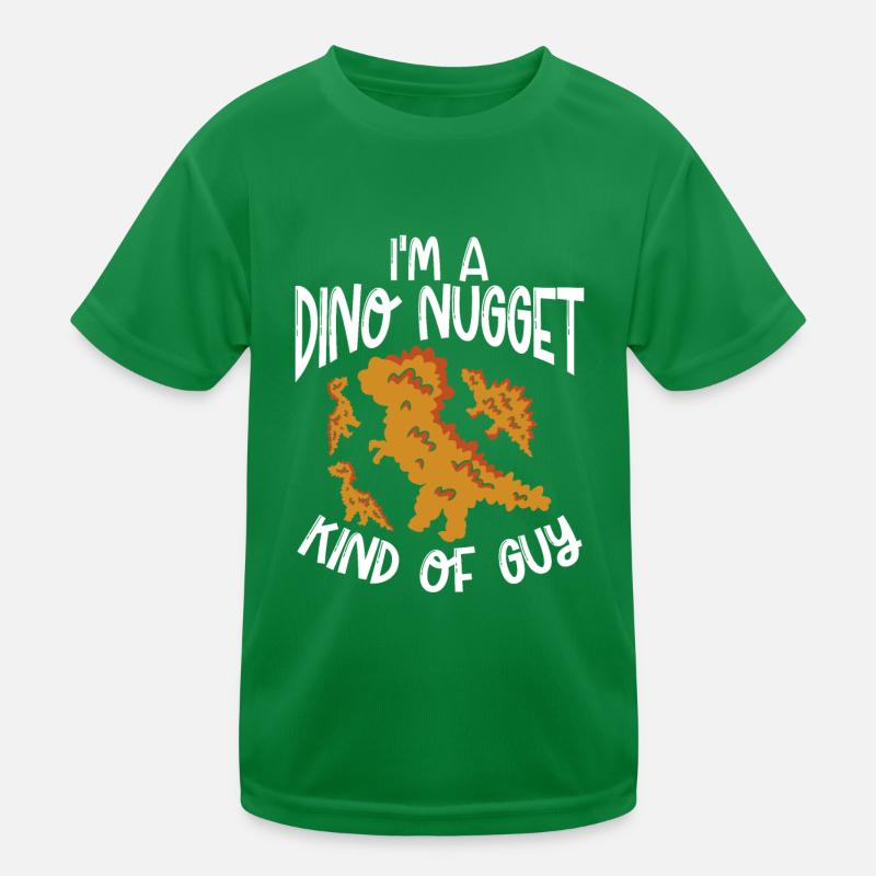 Ich Bin Ein Dino nugget typ. Kinder Funktions-T-Shirt