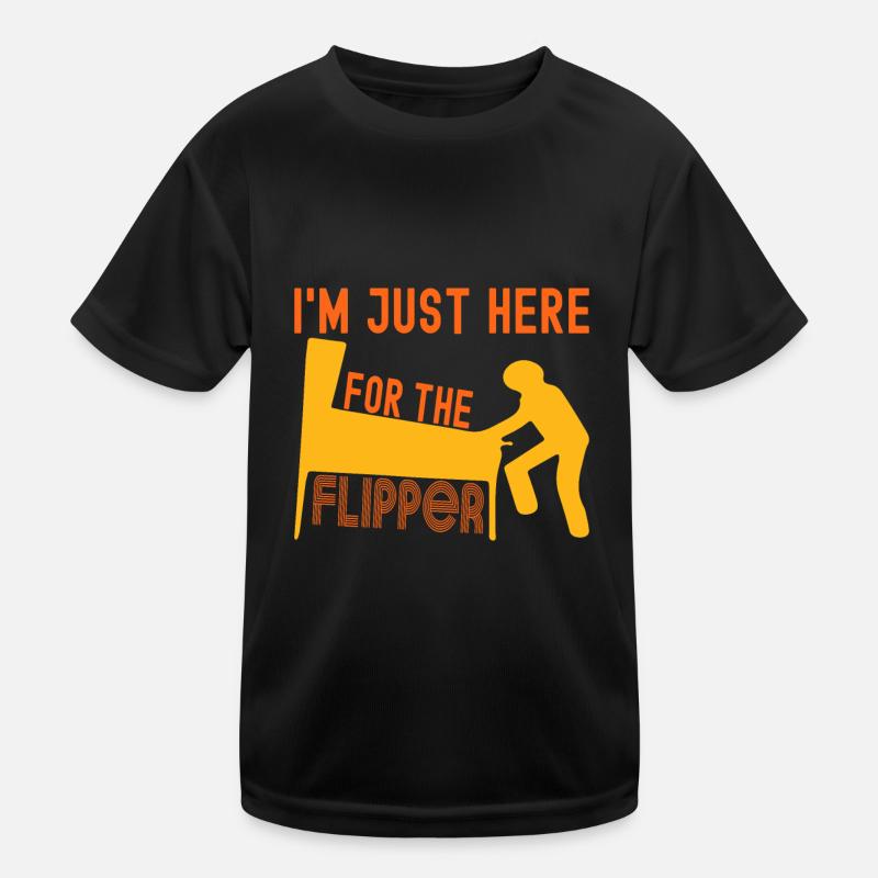 Pinball Flipper T-shirt sport Enfant