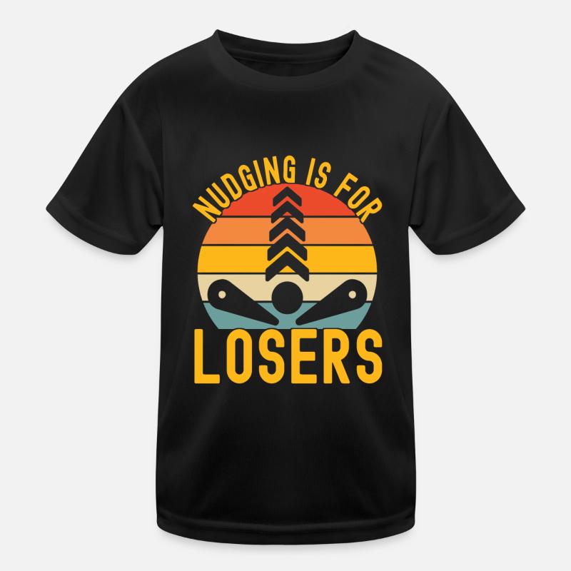 Pinball Flipper T-shirt sport Enfant