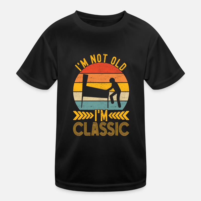 Pinball Flipper T-shirt sport Enfant