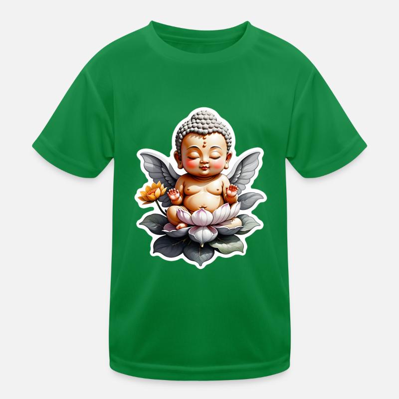bébé Bouddha - meditation yoga relaxation T-shirt sport Enfant